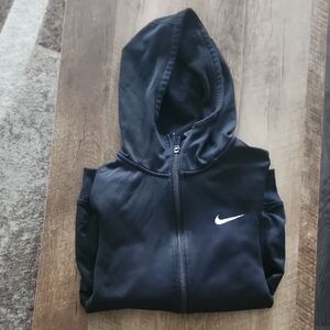 Nike Black Zip-Up Hoodie